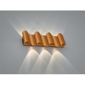 Фасадний LED світильник Diasha бронза 5 W up down Diasha 0224/7-GD