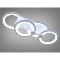 Люстра в спальню с пультом управления 65W Diasha H8022/2+2WHLED3colordimmer