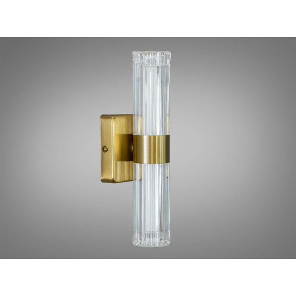 Стильний настінний світлодіодний світильник бра, 6 Вт, золото Diasha 9151-AGD