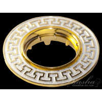 Точечный светильник поворотный "VERSACE" Diasha 2008D/LAnt-GD1994