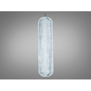 Світлодіодна люстра підвіс золото 8 Вт 4100K Diasha D221204/1L600