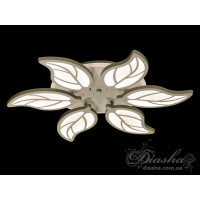 LED люстра Diasha з димером сіра 105W 6 модулів Diasha 8028/6GRLED3colordimmer