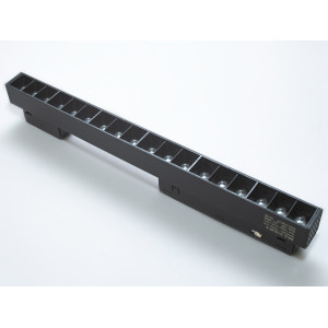 Магнітний трековий світильник LED лінійний, 18 Вт, чорний Diasha QY-CX20-300P-BK