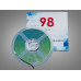 COB LED стрічка 24В, 320 діодів на метр, 8мм, зелений Diasha P24-COB-320-GREEN-20-8