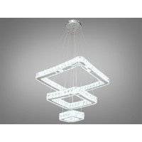 Люстра хрусталбная в зал 80W Diasha 7220-3A/500+350+200