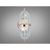 Настінне бра LED золото 6 Вт овальна форма Diasha B1759