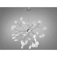 Декоративная люстра в зал 36 лампочки Diasha 887-36ASL