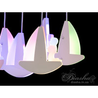 Cветодиодная люстра в детскую Diasha 8162/500WH RGB dimmer 