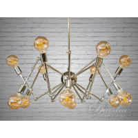 Люстра в стиле лофт паук Diasha 6052/12HR