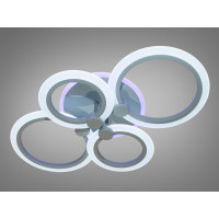 Светодиодная люстра Diasha A8022/4GR LED 3color dimmer