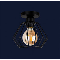 Потолочная люстра на одну лампу Levistella 756XPR108F-1 BK