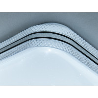 Світлодіодна стельова панель чорна 94Вт до 16м² Diasha 831/400x600BK