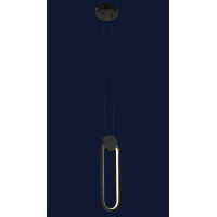 Люстра подвесная декоративная Levistella 761L178 BRZ LED 6W 100x370мм