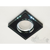 Світильник з вбудованим світлодіодним підсвічуванням Diasha 6019BK