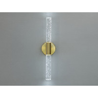 Дизайнерське світлодіодне бра, 6 Вт, золото Diasha 9151-BGD