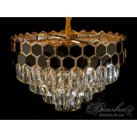 Люстра с хрусталем Diasha 1003-600BK