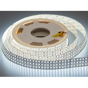 LED стрічка 12в, 360 діодів на метр, 30мм, холодний Diasha N12-2835-360-CW-20-30