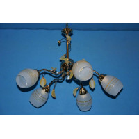 Люстра с плафонами  L9088/5P (YL/BL) Splendid-Ray
130031