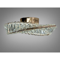 Вишукана світлодіодна люстра із кришталю , 72 Вт, золото Diasha 562/400G