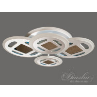 Светодиодная люстра Diasha 6016/2+2WH LED 3color dimmer 