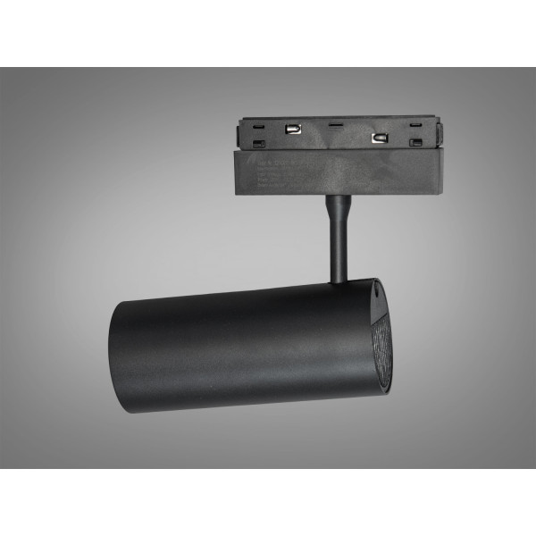 Магнітний трековий поворотний світильник, 20 Вт, чорний Diasha QY-CX121B/20W-BK