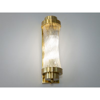 Сучасний настінний світильник на 2 лампи, золото Diasha F3818GD