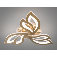 Сучасна LED люстра з пультом, підсвічуванням, 55W, золото Diasha 8165/3GLED3colordimmer