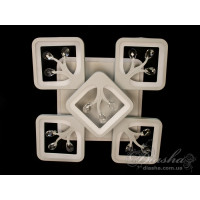 Люстра в спальню 90W Diasha S8157/4+1GRLED3colordimmer