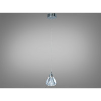 Підвіс LED Diasha золото 4 Вт CCT вимикач Diasha J2580-1LHR