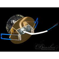 Кришталевий точковий світильник Diasha A509G