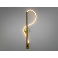 Якісний світлодіодний настінний світильник Мотузка, 14W, бронза Diasha 9607-GAB3color