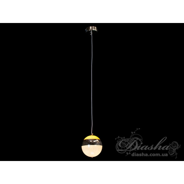 Вражаючий світлодіодний підвіс в стилі лофт, потужністю 16Вт, колір-хром Diasha 686/1CR