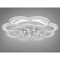 Стельова світлодіодна люстра з диммером 175W Diasha 2036WHdimmer