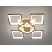 Світлодіодна люстра смарт світильник з пультом, 85W, хром Diasha S8060/4+1GLED3colordimmer