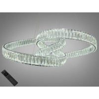 Дизайнерська новинка, кришталева світлодіодна люстра на тросах, 175W Diasha 531/800CH Дизайнерська новинка, кришталева світлодіодна люстра на тросах, 175W Diasha 531/800CH
