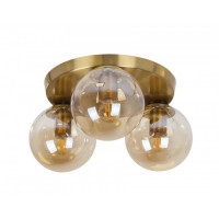 Люстры потолочные в стиле лофт на три лампы Levistella 756XPR150F-3 BRZ+CL (300) Люстры потолочные в стиле лофт на три лампы Levistella 756XPR150F-3 BRZ+CL (300)