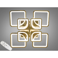 Cветодиодная люстра Diasha 8060/4+4 G led dimmer 3 color