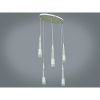 Подвесная светодиодная люстра Diasha 1007/6WH