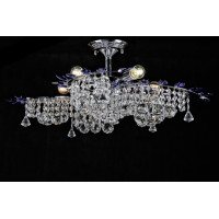 Люстры хрустальные потолочные Splendid-Ray 998253 (CR+BL) Люстры хрустальные потолочные Splendid-Ray 998253 (CR+BL)