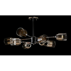 Люстра с плафонами  L91128/8 (CR+BLK) Splendid-Ray
260843