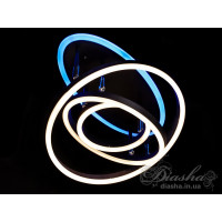 Потолочная светодиодная люстра с пультом Diasha 55010/3BK LED 3color dimmer
