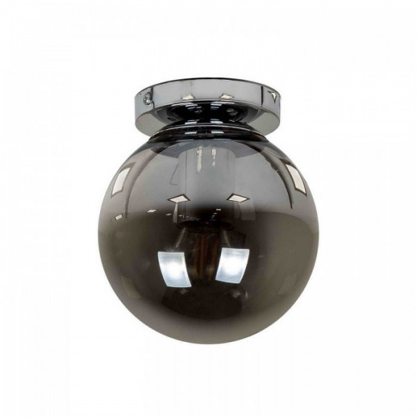 Люстра потолочная шар в стиле модерн Levistella 756XPR150F-1 CR+BK