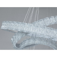 Люстра LED підвісна 140Вт пульт до 25м² Diasha D8748-800+600+400+300WH