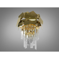 Светильник на стену золотой Diasha 82212/210x340G