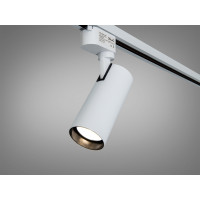 Поворотний трековий LED світильник 30 Вт чорний Diasha PPF-KJJ-20W-WH