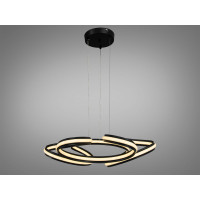 Подвесная LED-люстра с пультом и диммером 175 Вт  Diasha 1063BK