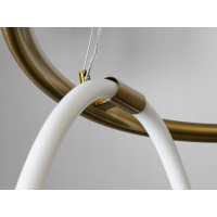 Світлодіодна люстра Ropelight бронза 48Вт для арт зони Diasha SY9752-D800GAB4100K