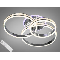 Потолочная светодиодная люстра светильник с пультом и подсветкой Diasha MX55041/3A HR LED 3color dimmer