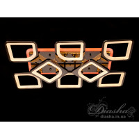 Люстры светодиодные Diasha S8060/6+2BHR LED 3color dimmer