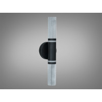 Настінний LED бра чорний 6 Вт акрилові трубки Diasha 8149BK